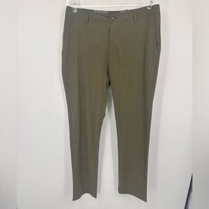 NWT Linksoul Green Chinos Pants Mens 34 Golf